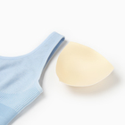 Топ MINAKU: SPORTLY, цвет голубой р-р S - фото 24638302