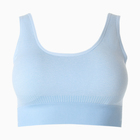 Топ MINAKU: SPORTLY, цвет голубой р-р S - фото 24638300