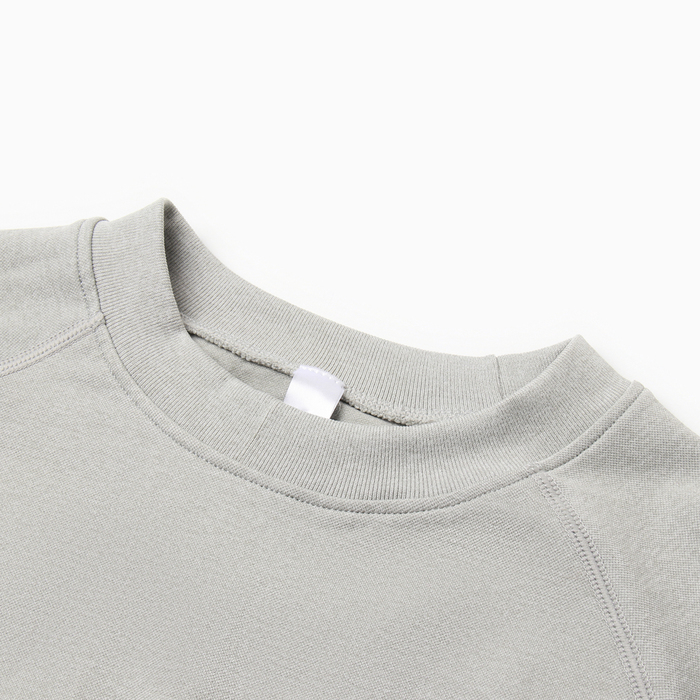 Топ с длинным рукавом MINAKU: SPORTLY; цвет серый р-р L