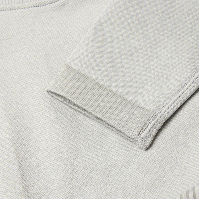 Топ с длинным рукавом MINAKU: SPORTLY; цвет серый р-р L