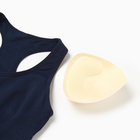 Топ MINAKU: SPORTLY, цвет синий р-р L - фото 24714840