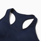 Топ MINAKU: SPORTLY, цвет синий р-р L - фото 24714839