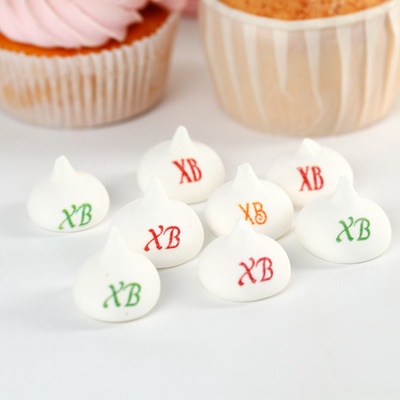 Безе сахарные на Пасху «ХВ» KONFINETTA для куличей и капкейков, 30 г