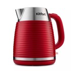 Чайник электрический Kitfort KT-695-2, металл, 1.7 л, 2200 Вт, красный - фото 9040458