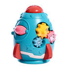 Развивающая игрушка «Ракета», звуковые эффекты, цвета МИКС, в пакете - Фото 1