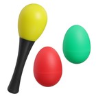 Погремушки «Перкуссионный маракас, 2 яичка», шейкеры, МИКС - Фото 2