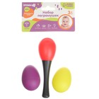 Погремушки «Перкуссионный маракас, 2 яичка», шейкеры, МИКС - Фото 8