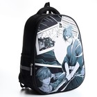 Рюкзак школьный каркасный 39х30х14 см «1 сентября: Мир аниме» - Фото 2