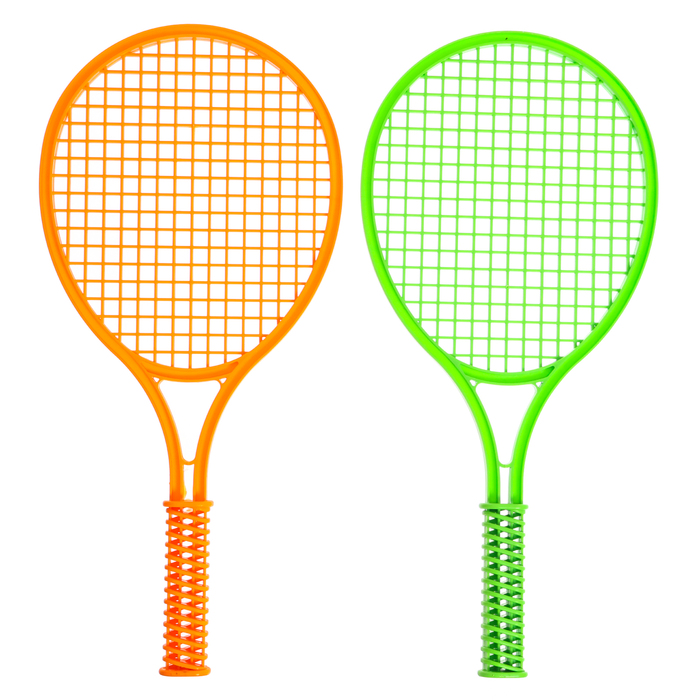 Набор ракеток «Большой Теннис», 2 ракетки, шарик - фото 1886063473