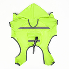 Комбинезон для собак, демисезонный с козырьком, размер S (ДС 28, Ог 41, ОШ 31 см), зелёный - Фото 12