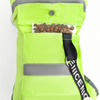 Комбинезон для собак, демисезонный с козырьком, размер S (ДС 28, Ог 41, ОШ 31 см), зелёный - Фото 7