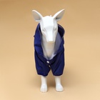 Комбинезон для собак, демисезонный с подкладом, размер S (ДС 25, Ог 37 см), синий - Фото 2