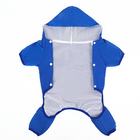 Комбинезон для собак, демисезонный с подкладом, размер 2XL (ДС 42, Ог 56 см), синий - Фото 10