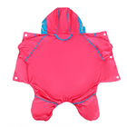 Комбинезон для собак, демисезонный с сумкой, размер XS (ДС 21, Ог 29, ОШ 19 см), розовый - фото 9644395