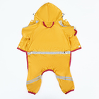 Комбинезон для собак, демисезонный, размер L (ДС 28-30, Ог 43-45, ОШ 31-33 см), жёлтый - Фото 13