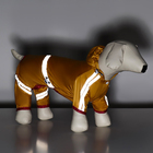 Комбинезон для собак, демисезонный, размер L (ДС 28-30, Ог 43-45, ОШ 31-33 см), жёлтый - Фото 15