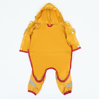 Комбинезон для собак, демисезонный, размер 2XL (ДС 34-36, Ог 51-53, ОШ 39-41 см), жёлтый - Фото 11