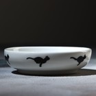 Соусник керамический «Коты», 7.6 х 2 см, цвет белый - Фото 2