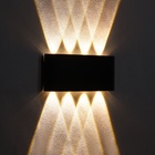 Светильник фасадный «Полусфера», 8 Вт, 3000К, 4 луча, IP65, 220 В, металлический корпус, чёрный, свечение тёплое белое - Фото 2