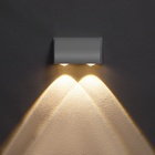 Светильник фасадный «Каскад», FSD-094, 2 Вт, 3000К, 2 луча, IP65, 220 В, металл, белый - фото 9644601