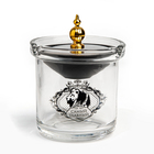 Пепельница для дома бездымная «Самый главный», для сигарет и стиков, 9.7×12.5 см, серебро - Фото 2