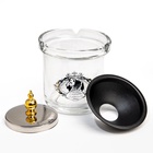 Пепельница для дома бездымная «Самый главный», для сигарет и стиков, 9.7×12.5 см, серебро - Фото 4