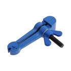 Тиски-струбцина ТУНДРА, ручные, чугун, раскрытие до 25 мм, ширина губок 25 мм - Фото 3