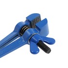 Тиски-струбцина ТУНДРА, ручные, чугун, раскрытие до 25 мм, ширина губок 25 мм - Фото 5