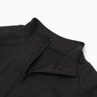 Рашгард женский на молнии MINAKU: SPORTLY; цвет чёрный, р-р XXL - Фото 5