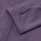 Рашгард женский на молнии MINAKU: SPORTLY; цвет фиолетовый, р-р M - Фото 6