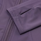 Рашгард женский на молнии MINAKU: SPORTLY; цвет фиолетовый, р-р XXL - Фото 6