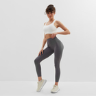 Леггинсы спортивные MINAKU: SPORTLY; цвет серый, р-р 42 - фото 50099225