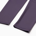 Леггинсы спортивные MINAKU: SPORTLY; цвет фиолетовый, р-р 50 - Фото 3