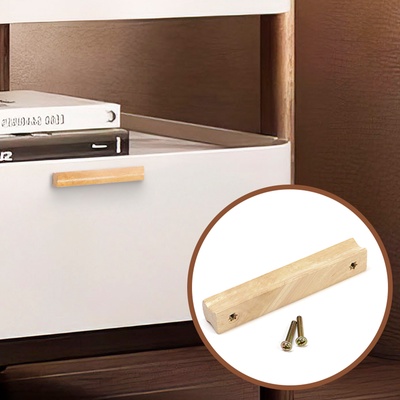 Ручка-скоба CAPPIO RSC045, дерево, м/о 96 мм