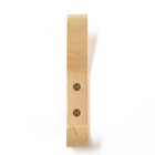 Крючок мебельный двухрожковый CAPPIO, деревянный - Фото 3