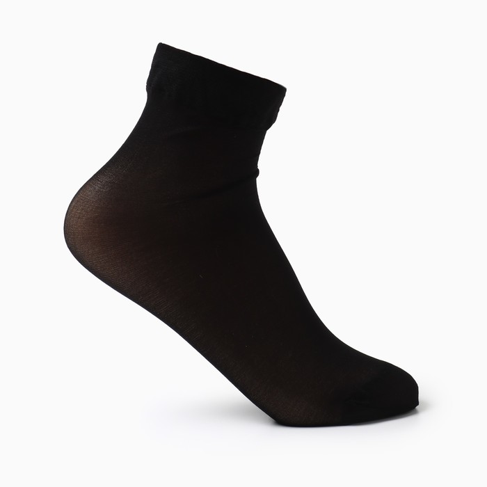 Носки капроновые ROSITA Beauty Style, цвет черный, размер 23-25 - Фото 1