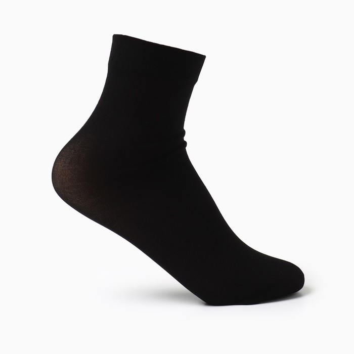 Носки капроновые ROSITA Beauty Style, цвет черный, размер 23-25 - Фото 1