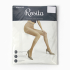 Колготки женские ROSITA Viva 20, цвет черный, размер 3 - фото 3409768