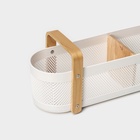 Контейнер для хранения LaDо́m «Скандинавия», 49×13.7×16 см, белый - Фото 6