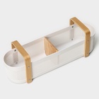 Контейнер для хранения LaDо́m «Скандинавия», 49×13.7×16 см, белый - Фото 7