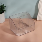 Органайзер для хранения «LIGHT», 4 секции, 18×15×12 см, МИКС - Фото 5