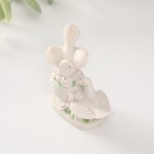 Фигурка полистоун «Два голубя на шаре с цветами», 6.4 см - Фото 4