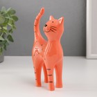 Сувенир керамика "Оранжевый котик" 10,4х4,3х15,6 см - Фото 2