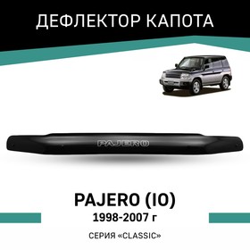 Дефлектор капота Defly, для Mitsubishi Pajero iO, 1998-2007