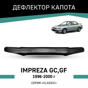 Дефлектор капота Defly, для Subaru Impreza (GC,GF), 1996-2000