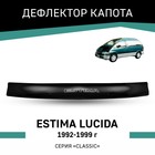 Дефлектор капота Defly, для Toyota Estima Lucida, 1992-1999 - Фото 1