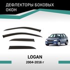 Дефлекторы окон Defly, для Renault Logan, 2004-2016 - Фото 1