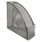 Лоток для бумаг Calligrata «Офис-класс», А4, вертикальный, 1 отделение, серый - Фото 1