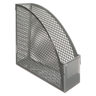 Лоток для бумаг Calligrata «Офис-класс», А4, вертикальный, 1 отделение, серый