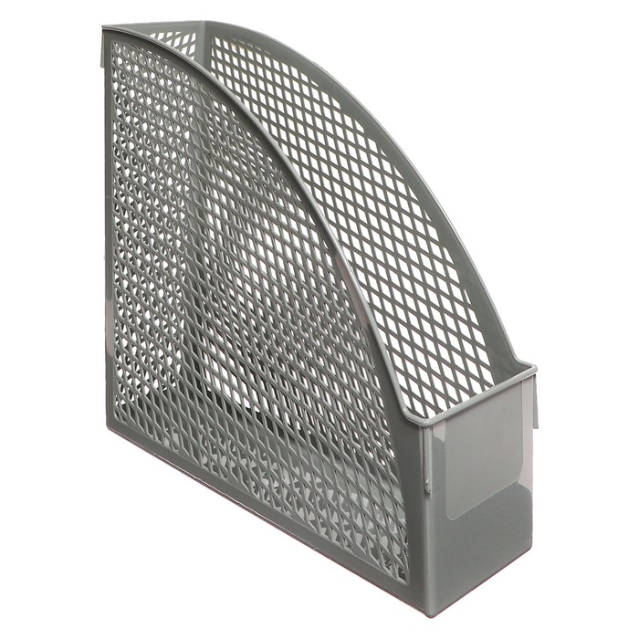 Лоток для бумаг Calligrata «Офис-класс», А4, вертикальный, 1 отделение, серый - Фото 1